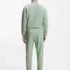 Piping-detail tracksuit bottoms in a cotton blend