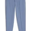 Piping-detail tracksuit bottoms in a cotton blend