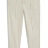 Piping-detail tracksuit bottoms in a cotton blend