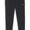 Piping-detail tracksuit bottoms in a cotton blend