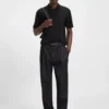 Polo shirt in mercerised stretch-cotton piqué Polo shirt in mercerised stretch-cotton piqué