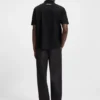 Polo shirt in mercerised stretch-cotton piqué Polo shirt in mercerised stretch-cotton piqué