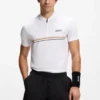 Polo shirt with seamless bodymapping Polo shirt with seamless bodymapping