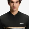 Polo shirt with seamless bodymapping Polo shirt with seamless bodymapping