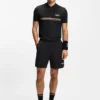 Polo shirt with seamless bodymapping Polo shirt with seamless bodymapping