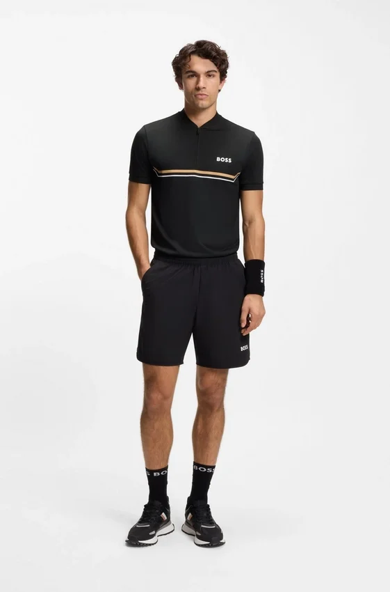 Polo shirt with seamless bodymapping Polo shirt with seamless bodymapping