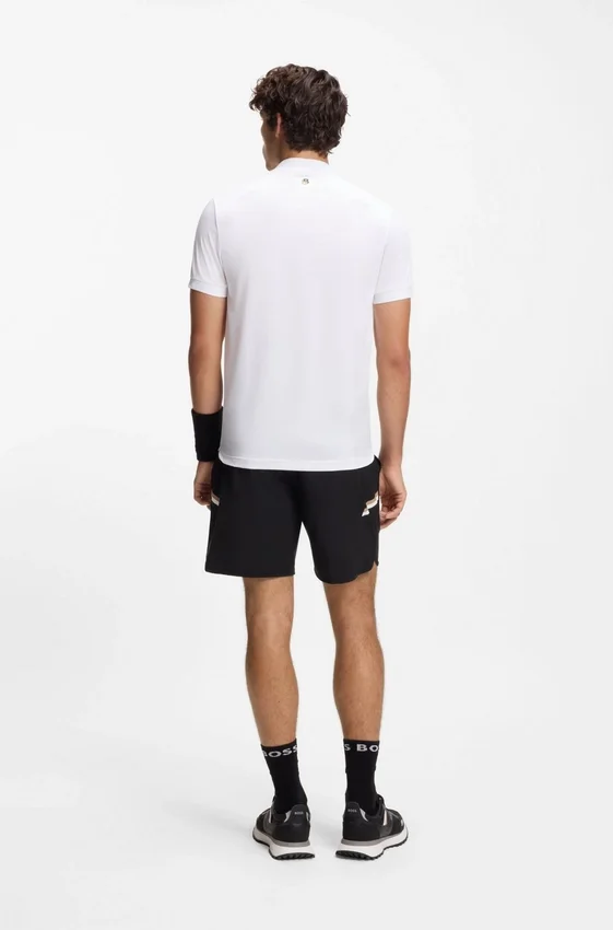 Polo shirt with seamless bodymapping Polo shirt with seamless bodymapping