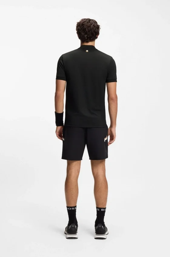 Polo shirt with seamless bodymapping Polo shirt with seamless bodymapping