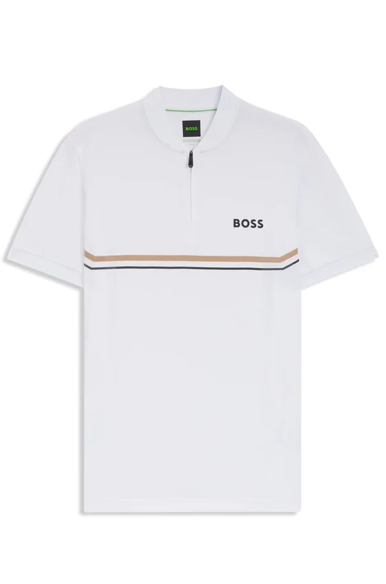 Polo shirt with seamless bodymapping Polo shirt with seamless bodymapping