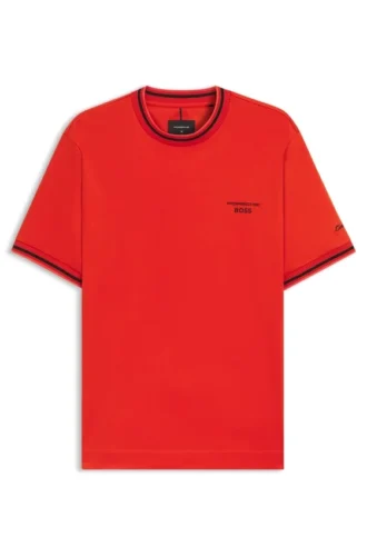 Porsche x BOSS anti-perspiration T-shirt in cotton