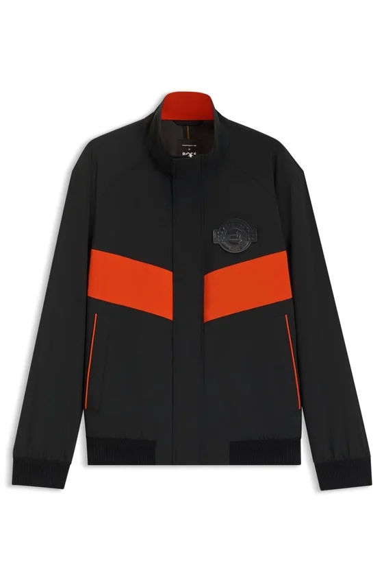 Porsche x BOSS jacket with contrast inserts Porsche x BOSS jacket with contrast inserts