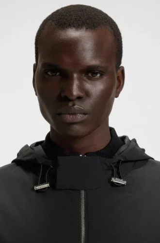 Porsche x BOSS knitted jacket with sleeve stripes