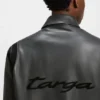 Porsche x BOSS leather jacket with contrast details Porsche x BOSS leather jacket with contrast details
