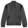 Porsche x BOSS leather jacket with contrast details Porsche x BOSS leather jacket with contrast details