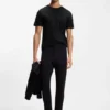 Porsche x BOSS mercerized-cotton T-shirt with rear graphics Porsche x BOSS mercerized-cotton T-shirt with rear graphics