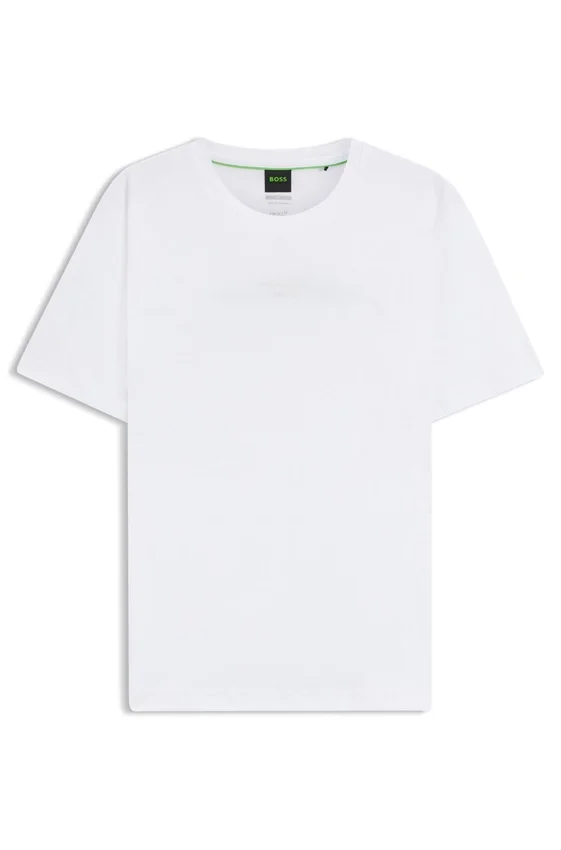 Porsche x BOSS mercerized-cotton T-shirt with rear graphics Porsche x BOSS mercerized-cotton T-shirt with rear graphics