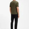 Porsche x BOSS mercerized-cotton T-shirt with reflective branding