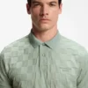 Porsche x BOSS polo shirt in jacquard-patterned cotton Porsche x BOSS polo shirt in jacquard-patterned cotton