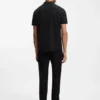 Porsche x BOSS polo shirt in jacquard-patterned cotton Porsche x BOSS polo shirt in jacquard-patterned cotton