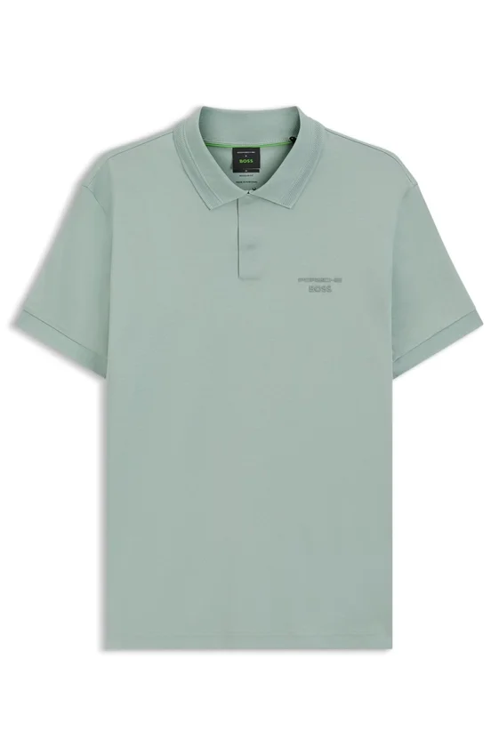 Porsche x BOSS polo shirt in mercerized cotton Porsche x BOSS polo shirt in mercerized cotton
