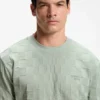 Porsche x BOSS relaxed-fit T-shirt in cotton jacquard