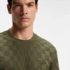 Porsche x BOSS relaxed-fit T-shirt in cotton jacquard