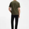 Porsche x BOSS relaxed-fit T-shirt in cotton jacquard