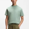 Porsche x BOSS relaxed-fit T-shirt with logo collar