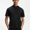 Porsche x BOSS relaxed-fit T-shirt with logo collar