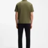 Porsche x BOSS relaxed-fit T-shirt with logo collar