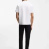Porsche x BOSS relaxed-fit T-shirt with logo collar