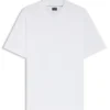 Porsche x BOSS relaxed-fit T-shirt with logo collar