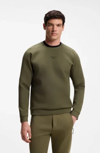 Porsche x BOSS sweatshirt with reflective logo