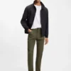 Porsche x BOSS tapered-fit pants in stretch denim