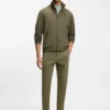 Porsche x BOSS track pants with tonal reflective branding Porsche x BOSS track pants with tonal reflective branding