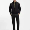 Porsche x BOSS track pants with tonal reflective branding