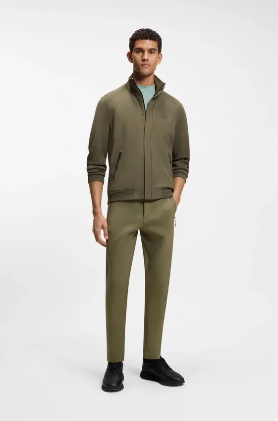Porsche x BOSS track pants with tonal reflective branding Porsche x BOSS track pants with tonal reflective branding