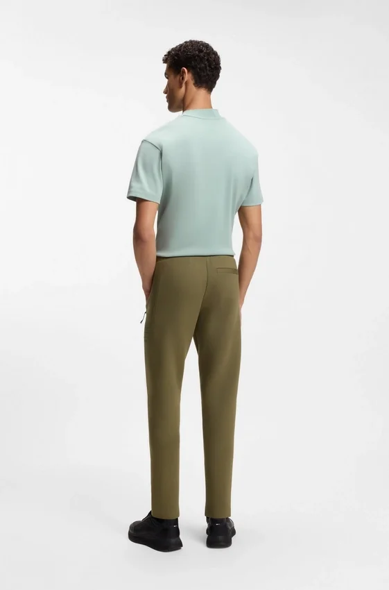 Porsche x BOSS track pants with tonal reflective branding Porsche x BOSS track pants with tonal reflective branding