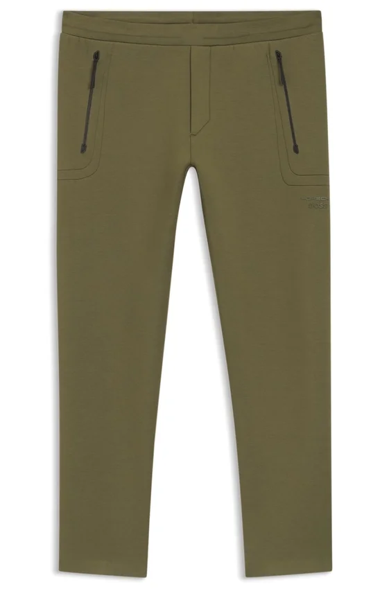 Porsche x BOSS track pants with tonal reflective branding Porsche x BOSS track pants with tonal reflective branding