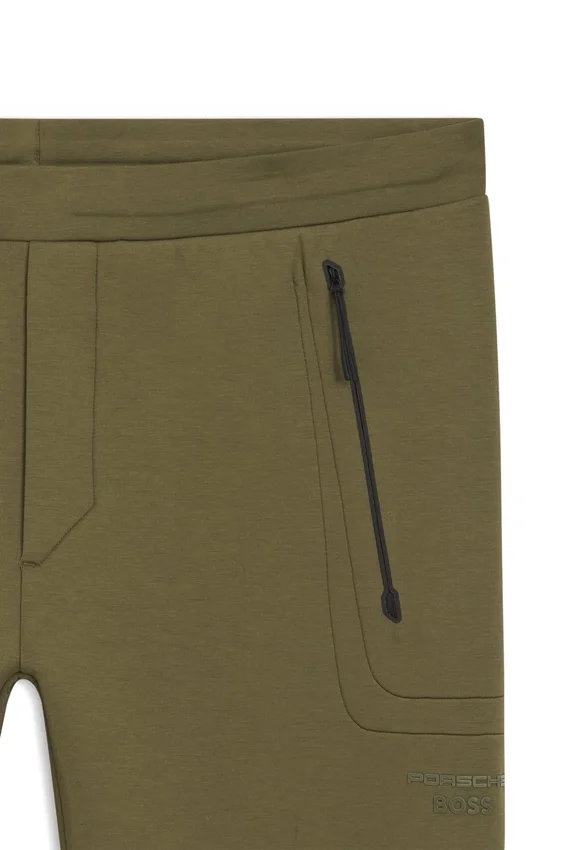 Porsche x BOSS track pants with tonal reflective branding Porsche x BOSS track pants with tonal reflective branding