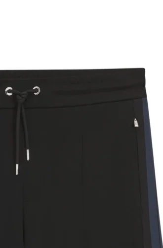 Porsche x BOSS tracksuit bottoms with side stripes