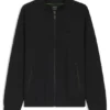 Porsche x BOSS zipper-up sweatshirt with embossed artwork