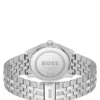 PRINCIPLE Link-bracelet watch with gray patterned dial