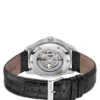 PRINCIPLE SKELETON Leather-strap watch with skeleton Japanese automatic movement