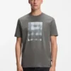 Printed-artwork T-shirt in cotton jersey