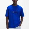 Printed-artwork T-shirt in cotton jersey