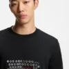 Printed-artwork T-shirt in cotton jersey