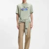 Printed-artwork T-shirt in cotton jersey