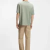 Printed-artwork T-shirt in cotton jersey
