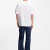 Printed-artwork T-shirt in cotton jersey
